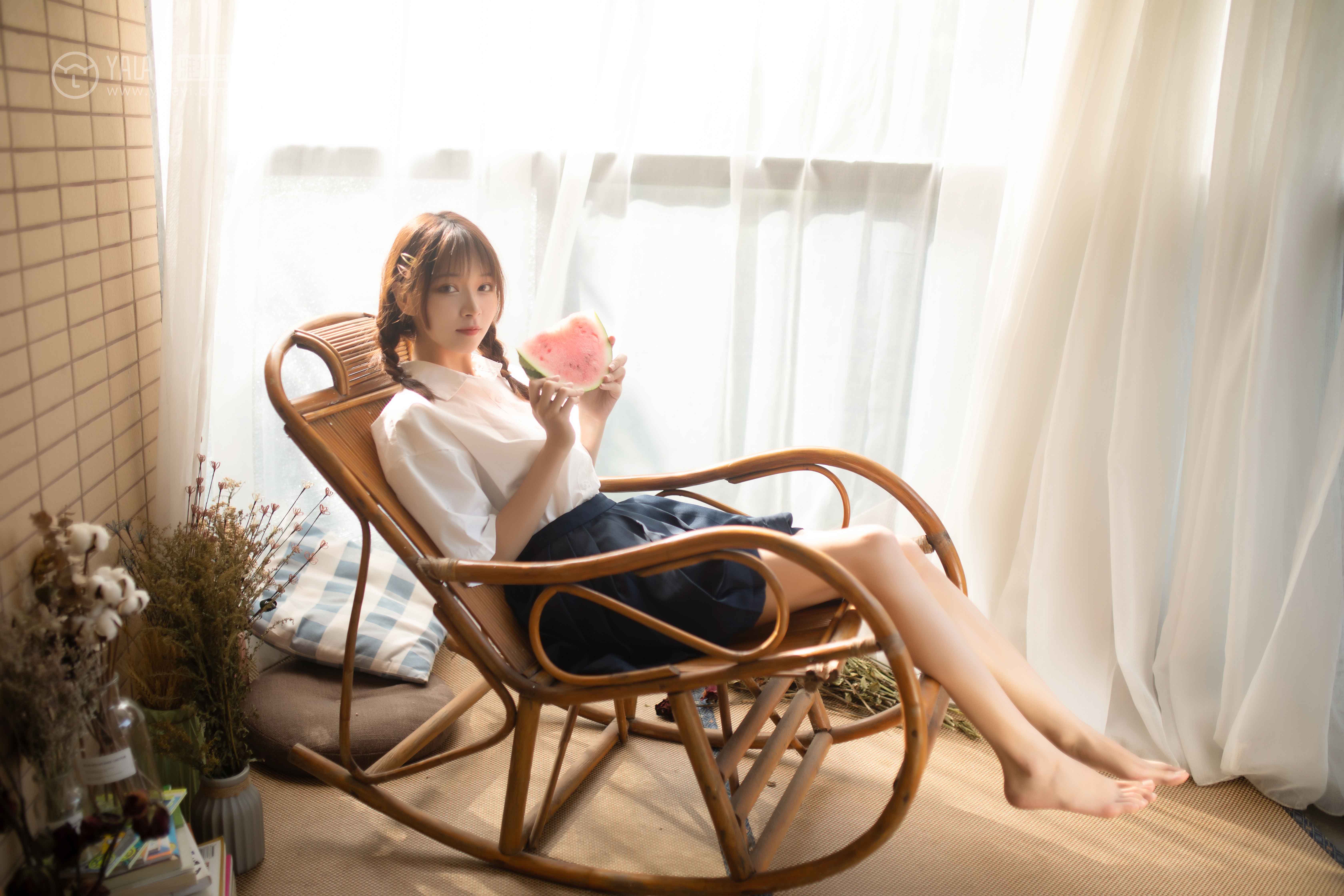 [YALAYI雅拉伊]2019.07.18No.342与她的夏日恋爱暄暄插图3